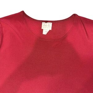 Zadie B’s | Wine Red Maxi Layering Dress Large